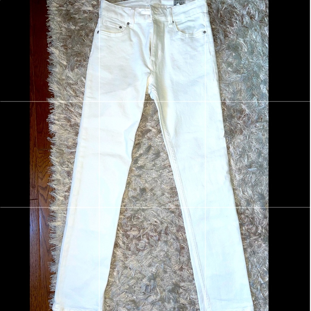 H&M white skinny jeans